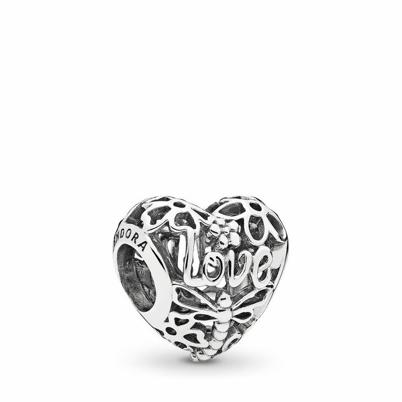 Pandora Promise Of Spring Charm - Sterling Silver - Canada | QG3767LI